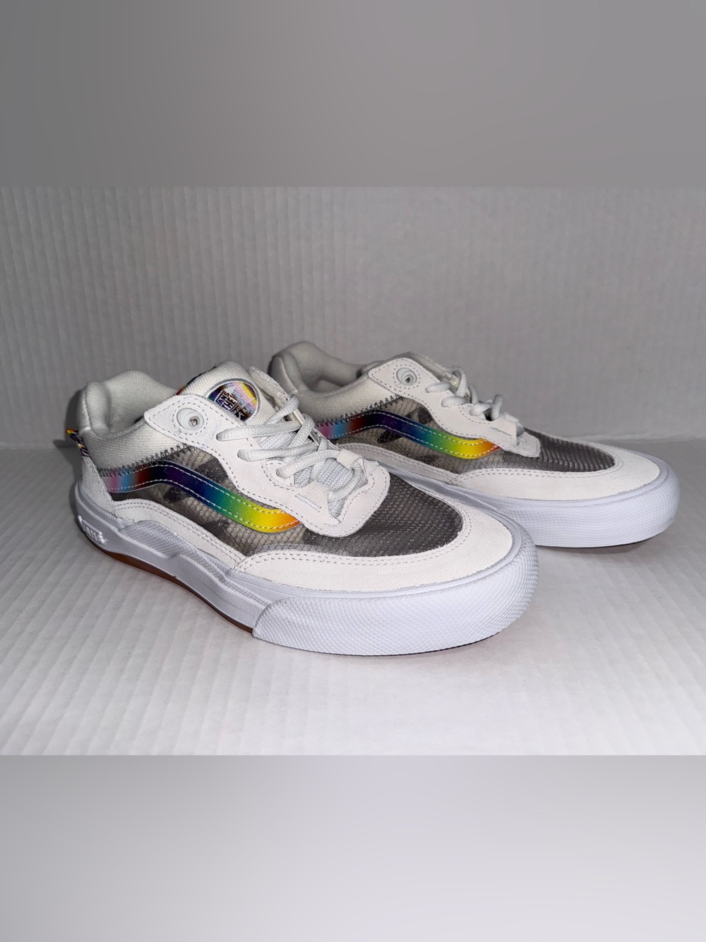 NEW | Vans Wayvee 2gether As Ourselves Pride White Rainbow | No Box | M7 | W8.5